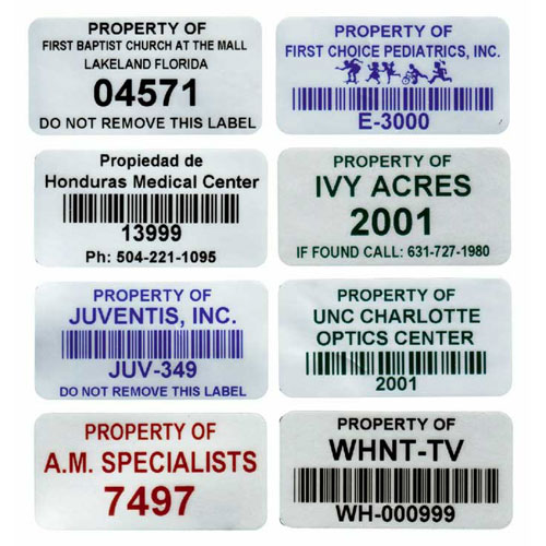 Asset, Inventory & Retail Labels